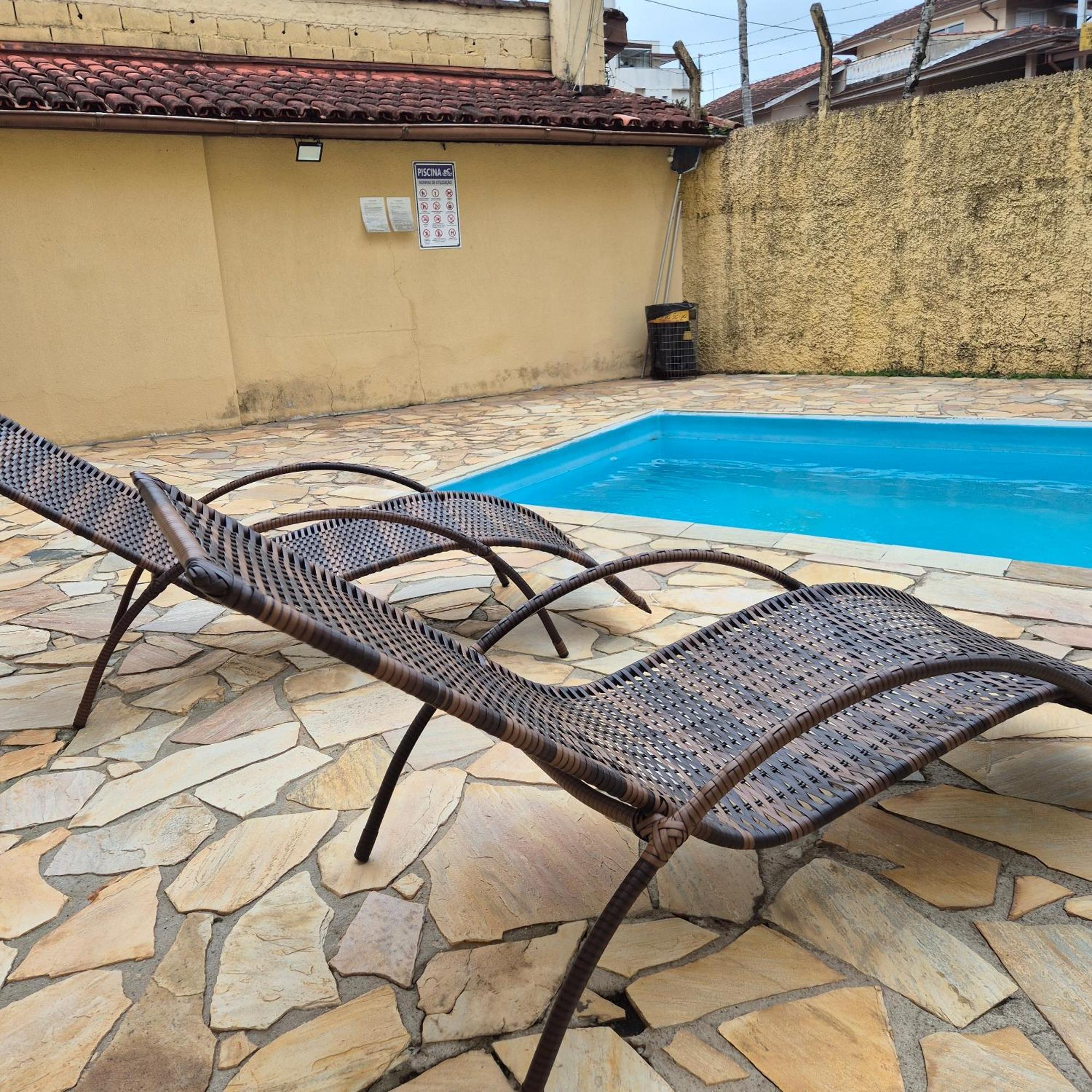 Casa 7 Em Ubatuba No Centro Condominio Com Piscina E Churrasqueira Dış mekan fotoğraf